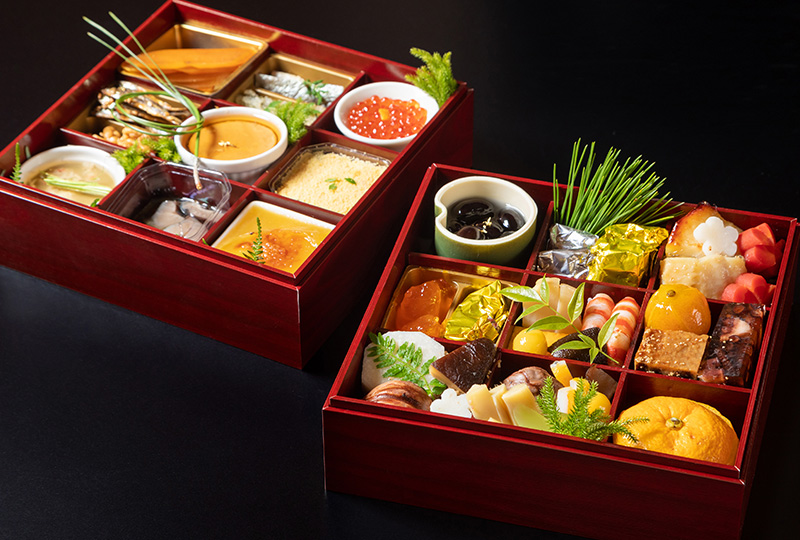 6.5寸 紙製箱二段重(2人用)